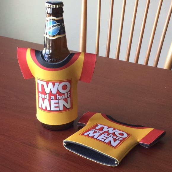 (2) Two And A Half Men beer Koozies - Picture 1 of 4